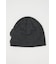 FLOWER MOTIF KNIT BEANIE
