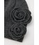 FLOWER MOTIF KNIT BEANIE