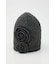 FLOWER MOTIF KNIT BEANIE