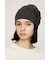 FLOWER MOTIF KNIT BEANIE