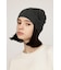 FLOWER MOTIF KNIT BEANIE