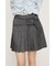 DOUBLE RIBBON PLEATS スカート
