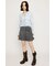 DOUBLE RIBBON PLEATS スカート