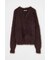 【THROW】SHAGGY V／N TUCK PUFF トップス