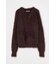 【THROW】SHAGGY V／N TUCK PUFF トップス