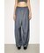【THROW】ASYMMETRY TUCK SLACKS