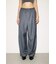 【THROW】ASYMMETRY TUCK SLACKS