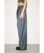 【THROW】ASYMMETRY TUCK SLACKS