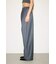 【THROW】ASYMMETRY TUCK SLACKS