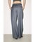 【THROW】ASYMMETRY TUCK SLACKS