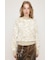 MIX SHAGGY MARBLE トップス