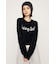 【LIMITED ITEM】SHAGGY YARN LOGO C／N トップス