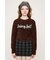 【LIMITED ITEM】SHAGGY YARN LOGO C／N トップス