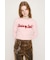 【LIMITED ITEM】SHAGGY YARN LOGO C／N トップス