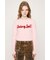 【LIMITED ITEM】SHAGGY YARN LOGO C／N トップス