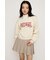 FRONT LOGO KNIT トップス