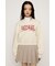 FRONT LOGO KNIT トップス
