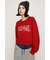 FRONT LOGO KNIT トップス