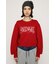 FRONT LOGO KNIT トップス