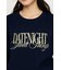 FRONT LOGO KNIT トップス