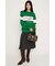 BLOCKING LINE LOGO SW トップス
