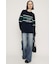BLOCKING LINE LOGO SW トップス