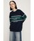 BLOCKING LINE LOGO SW トップス