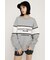 BLOCKING LINE LOGO SW トップス