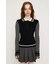 BICOLOR KNIT トップス