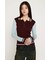 BICOLOR KNIT トップス