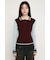 BICOLOR KNIT トップス