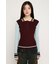 BICOLOR KNIT トップス