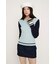 BICOLOR KNIT トップス