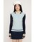 BICOLOR KNIT トップス