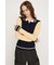 BICOLOR KNIT トップス