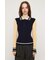 BICOLOR KNIT トップス