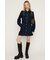 LACE UP FRONT BUTTON ショートワンピース