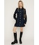 LACE UP FRONT BUTTON ショートワンピース