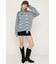HG KNIT ASYMMETRY トップス