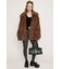 BIG COLLAR FUR コート