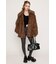 BIG COLLAR FUR コート
