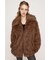 BIG COLLAR FUR コート