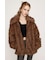 BIG COLLAR FUR コート