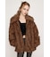 BIG COLLAR FUR コート