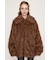 BIG COLLAR FUR コート