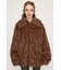 BIG COLLAR FUR コート
