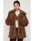 BIG COLLAR FUR コート