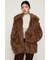 BIG COLLAR FUR コート