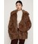 BIG COLLAR FUR コート
