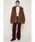 BIG COLLAR FUR コート